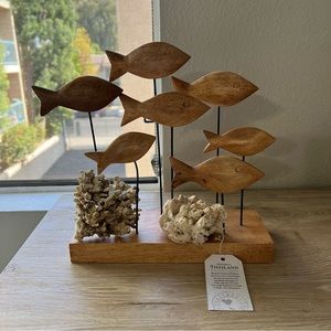NWT Fish/Coral decor